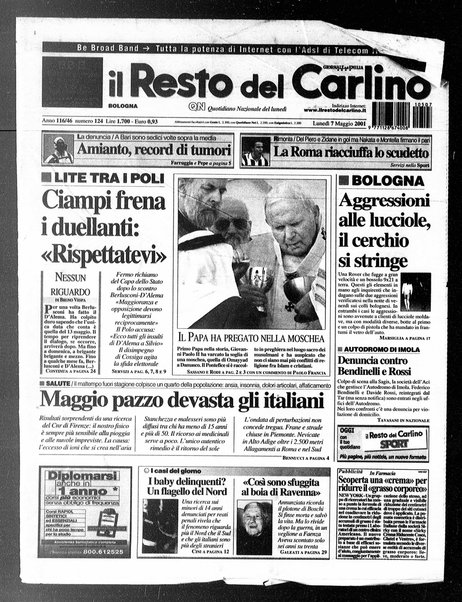 Il Resto del Carlino : giornale dell'Emilia